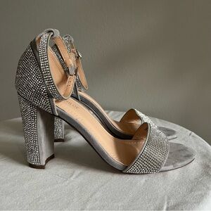 Chase + Chloe Silver Heels